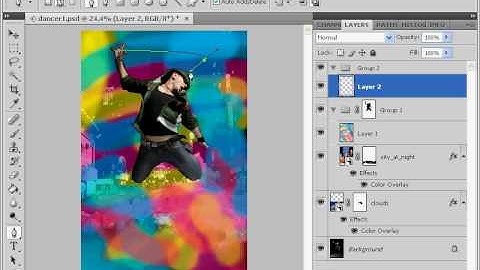 Photoshop Groovy Dancer Tutorial - Part 15