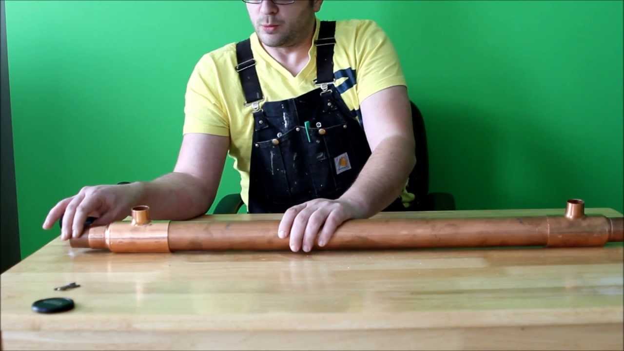 Heat Exchanger - Recover Hot Water From Shower Drain - YouTube