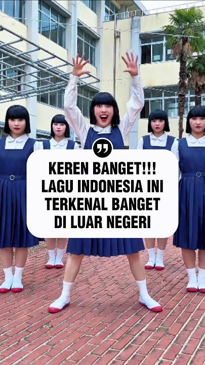 SO COOL‼️ THIS INDONESIAN SONG IS VERY FAMOUS ABROAD 🤯😱