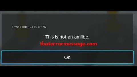 Error Code: 2115-0176 (Nintendo Switch)