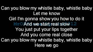 Flo Rida - Whistle (Lyrics) *HQ AUDIO* chords