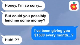 【Apple】Sick mother-in-law comes to me begging for more money despite my monthly support.