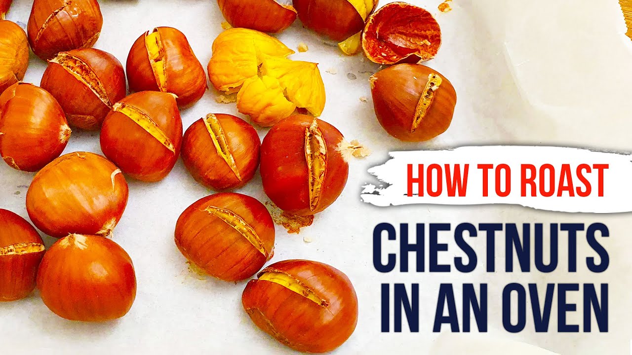 How to ROAST CHESTNUTS in an Oven at Home | Vincenzo