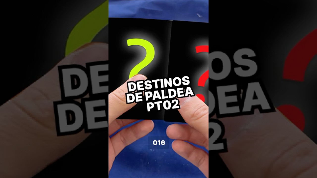 Compramos uma mini Box de Destinos de Paldea |Parte 2. 