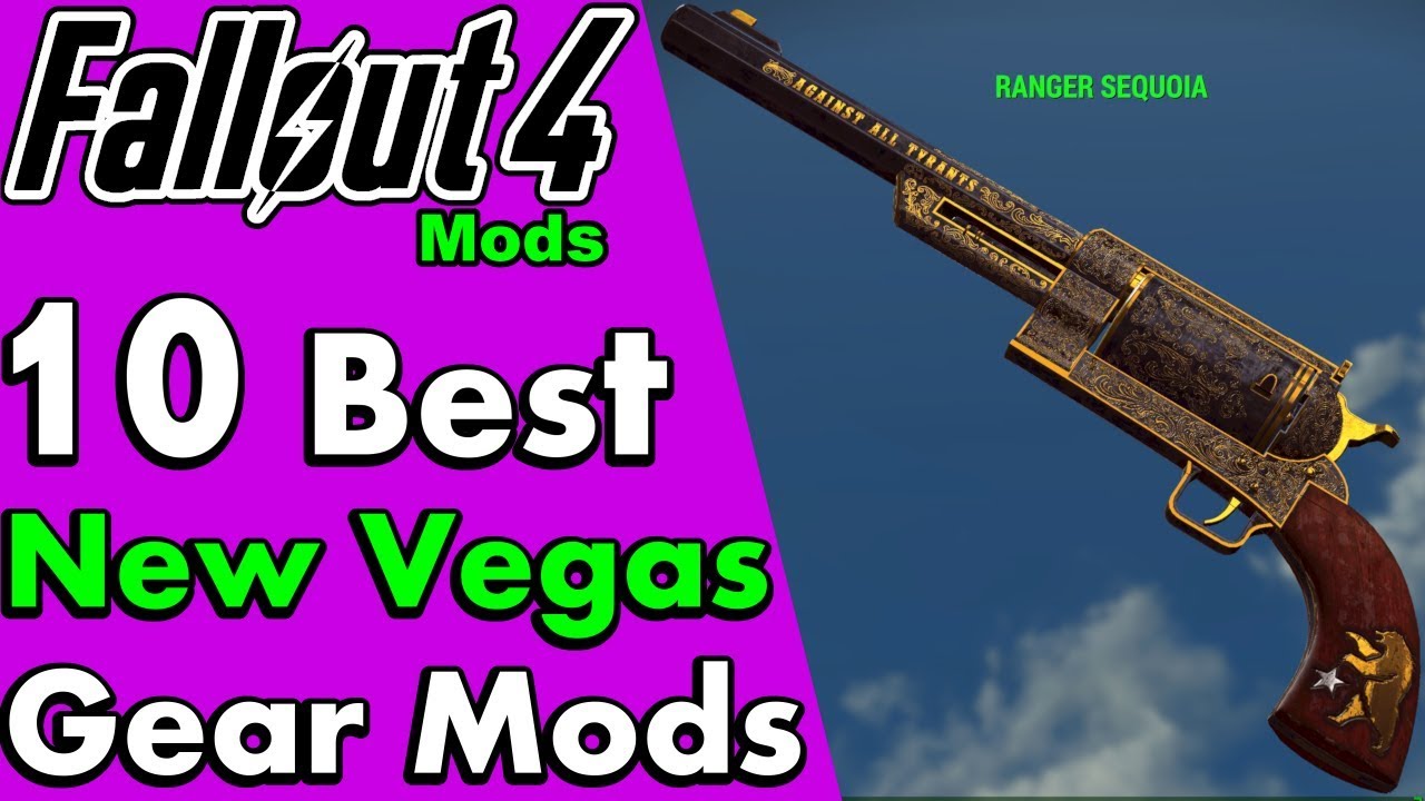 Top 10 Best Fallout New Vegas Gun, Weapon And Armor Mods In Fallout 4  (Nexus/Xbox One) #Pumacounts - Youtube