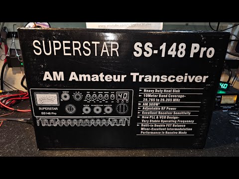 First look At the SuperStar SS148 Pro Review. Truckerdrivers Big Radio!