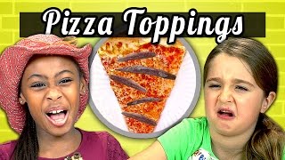 KIDS vs. FOOD #5  PIZZA TOPPINGS