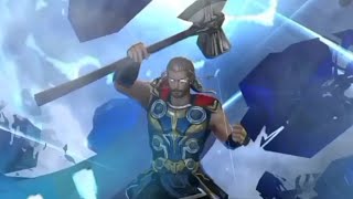Thor all uniforms entry with there ultimate skills Marvel Future Fight