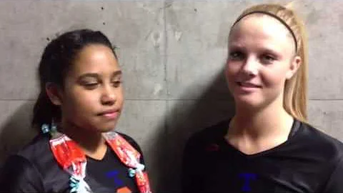 Jessie Jorgensen and Lauryn Dela Cruz