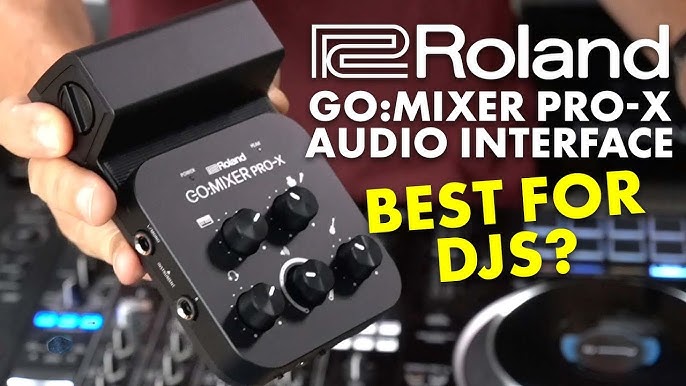 New Roland Go Mixer Pro X Audio Mixer for USB & Battery Powered - AliExpress