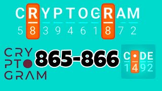 CRYPTOGRAM level 865 866