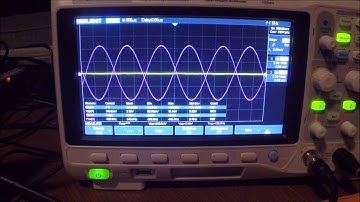 Tuning with an oscilloscope