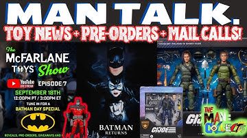 TOY NEWS | McFarlane FanStream! Reveals from Marvel Legends, G.I. Joe, & More! #toys #marvel #news