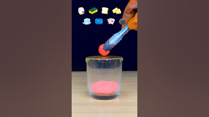 Can Hot Metal Ball pass through all these items? 😱#satisfying #experiment #science #asmr