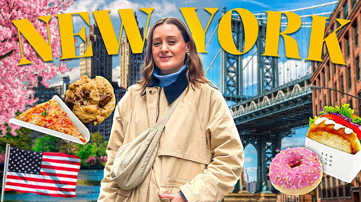🇺🇸 4 DAYS IN NEW YORK – My complete itinerary + the best food spots 🍕🗽