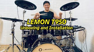 Lemon T950 Electric Drum Kit - Unboxing and Installation