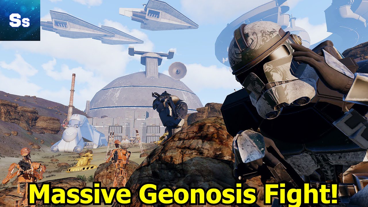 Realistic 2nd Battle of Geonosis JOINT OP - Star Wars Arma 3 - YouTube
