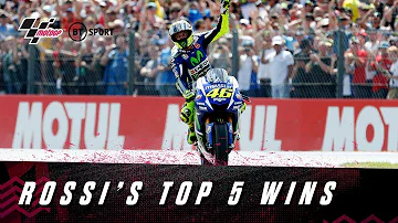 How many championships did Valentino Rossi win?