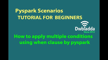 How to apply multiple conditions using when clause by pyspark | Pyspark questions and answers