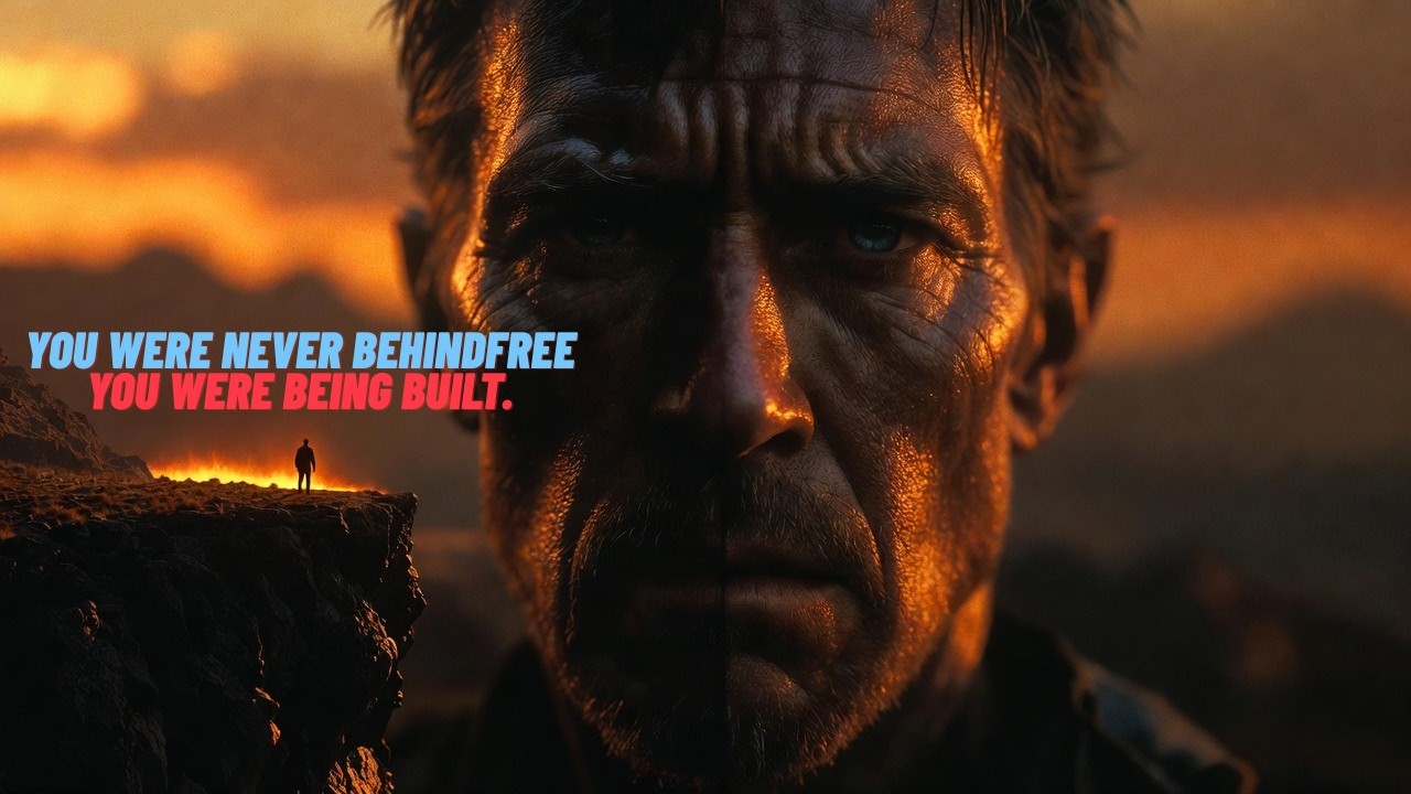 You Were Never Behind  You Were Being Built