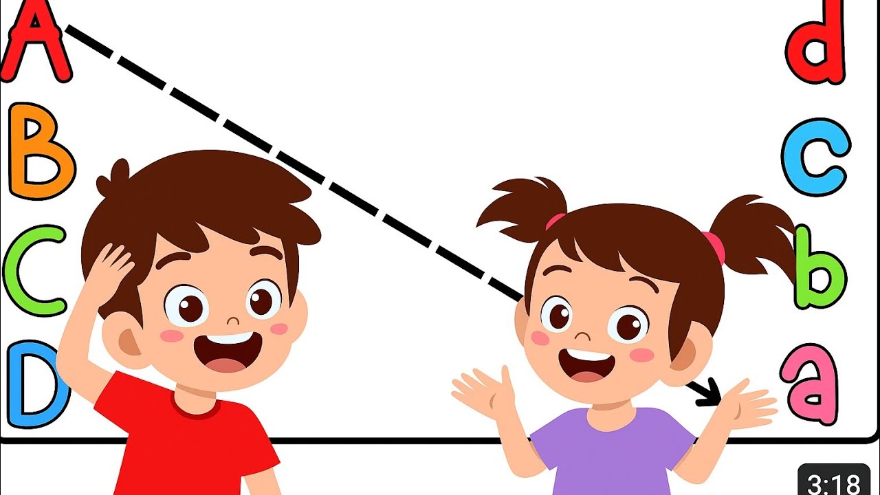 ABC Matching Game for Kids | Uppercase & Lowercase Letters | ABC Songs & Learning with Rooba Kids