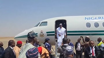 Vice President Shettima Arrives In Jos for NIPSS Senior Executive Course 46 Graduation Ceremony