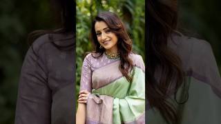 Trisha Latest Look Traditional Kanchivaram Saree