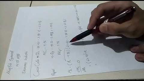 Bertrand model part 2