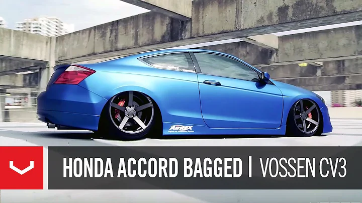 Honda Accord Bagged on 20" Vossen VVS-CV3 Concave ...