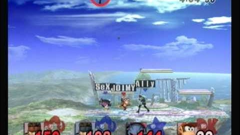 WHOBO 3: Ally (Snake & MK) & Dojo (Meta Knight) vs. Gnes (Diddy Kong) & Razer (Snake) WF - SSBB