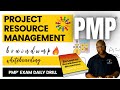 PMP Exam Resource Management 101 - #pmbokguide #pmpexam