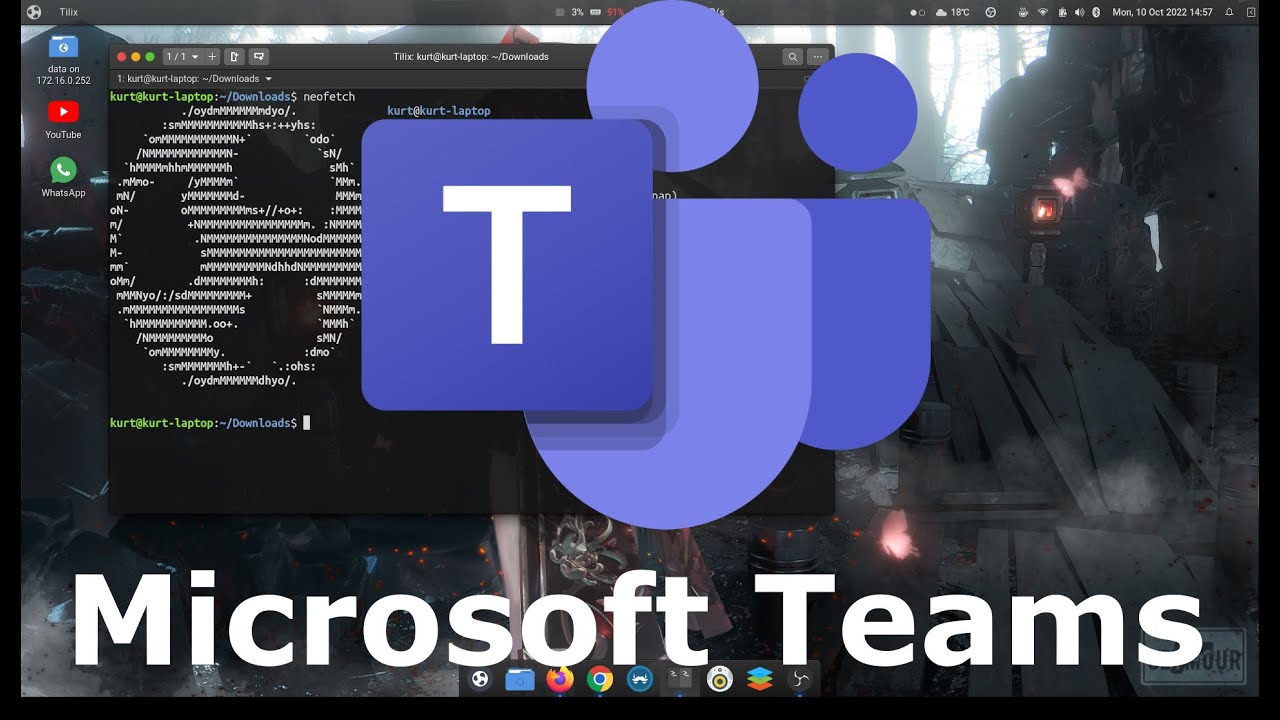 Instalar Microsoft Teams en Ubuntu 22.04 YouTube