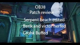 Paladins OB38 patch review | New Serpent Beach map gameplay |