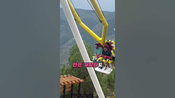 10억 준다고 해도 안타는 무서운 놀이기구 TOP 3