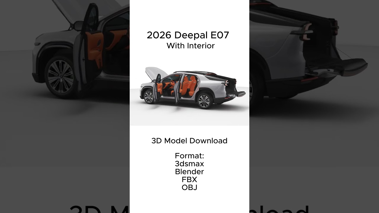2026 Deepal E07 With Interior 