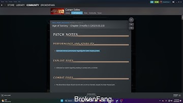 Conan Exiles: Age of Sorcery - Chapter 3 Hotfix 1 (2023.03.23)