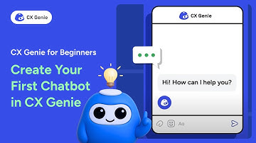 Create Your First Chatbot in CX Genie