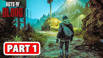 ACTS OF BLOOD Gameplay Walkthrough Part 1 - FULL GAME (No Commentary)