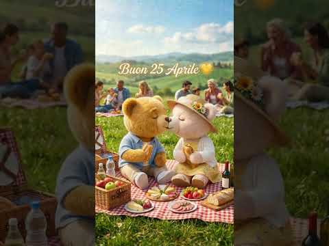 Video Buon 25 Aprile! ?? | Gita in Campagna | Lillo e Katy | Festa della Liberazione