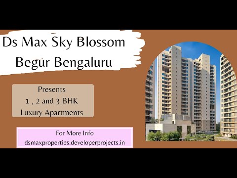 Ds Max Sky Blossom In Begur road - Residential Project In Bangalore