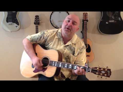 How to Play Into the Mystic - Van Morrison (cover) - Easy 4 Chord Tune