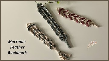 DIY Macrame Feather Bookmark: Easy and Stylish Handmade Gift