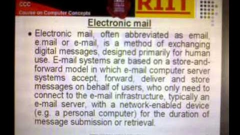 Doeacc CCC Communication & Collaboration Part 1 in English by Sudhanshu IT Expert