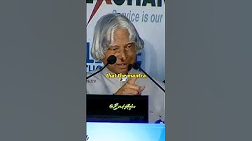 APJ Abdul Kalam SUCCESS MANTRA for Students ✌️