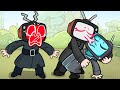 Screen woman has evil twinsister daily life multiverse  poppy playtime chapter 3 animation