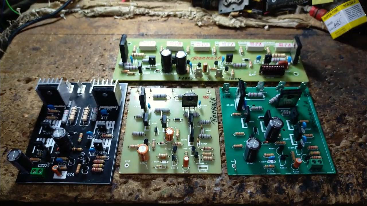 ROCKOLA HI POWER AMPLIFIER DRIVER NEW OR OLD.VOL MINIMUM 90-0-90/150-0