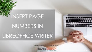 Insert Page Numbers in LibreOffice Writer