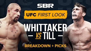 UFC Fight Island: Whittaker vs Till | FIRST LOOK & Picks