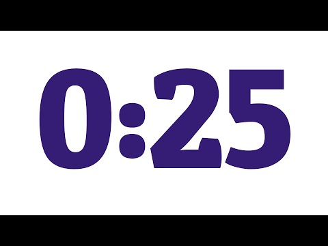 25 Second Countdown Timer (with alarm)
