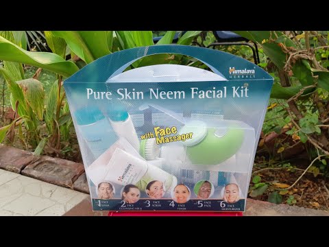 Himalaya herbals  pure skin neem facial kit Review | best anti acne facial kit for teenagers |